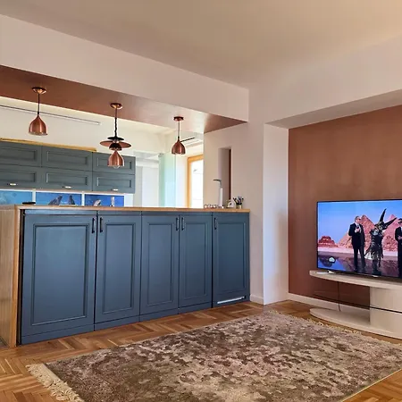 View In Center Of Brasov, Afi