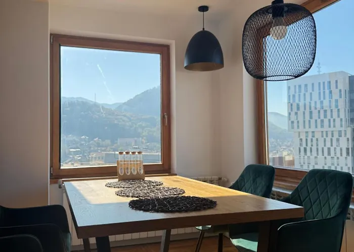 View In Center Of Brasov, Afi *