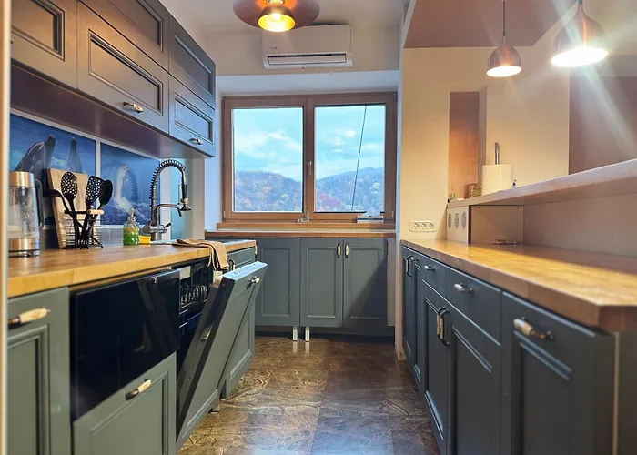 View In Center Of Brasov, Afi *