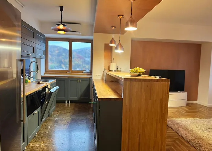 Apartment View In Center Of Brasov, Afi Brasov