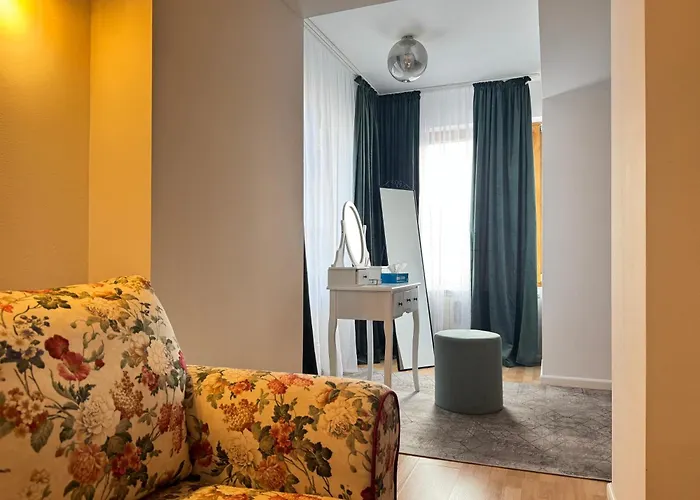 View In Center Of Brasov, Afi